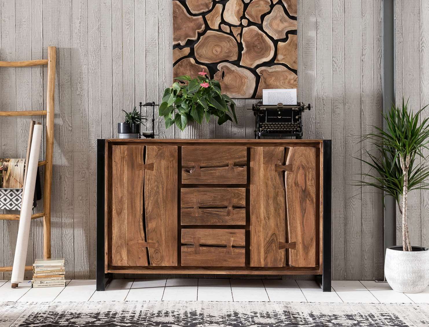 Buffet 2 Portes Madurai L140 cm