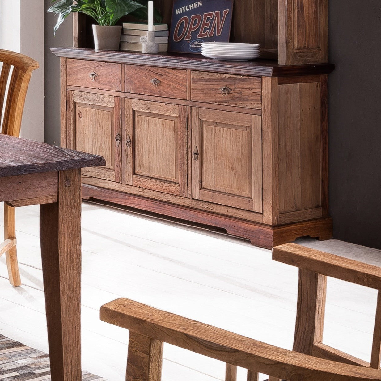 Buffet Cottage 3 Portes L148 cm