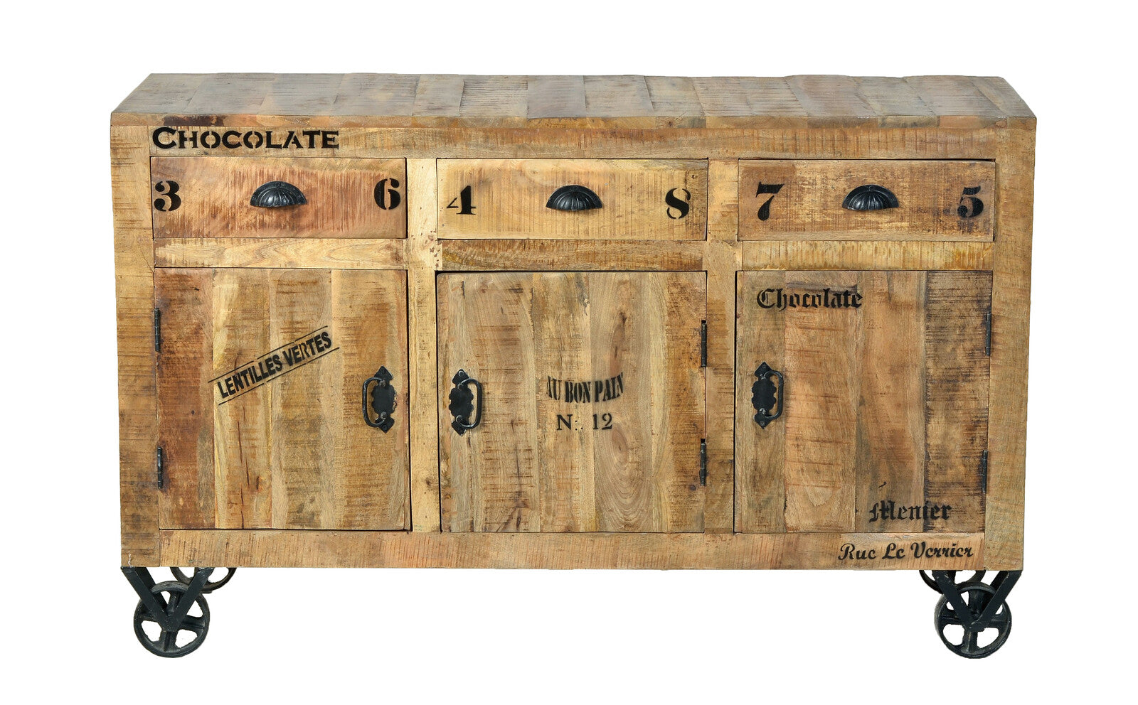 Buffet Jaipur 3 Portes L140 cm